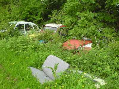 Cool 2cv photos-Peter Cross'paddock 001.JPG
