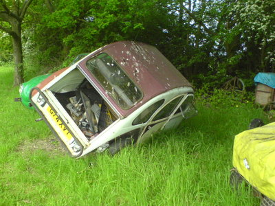 Cool 2cv photos-Peter Cross'paddock 008.JPG